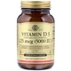 Витамин D Solgar Vitamin D3 (Cholecalciferol) 5000 IU 120 Veg Caps - изображение 1