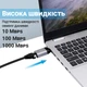 Зовнішній мережевий адаптер | Перехідник з Type-C на RJ45 Ethernet для підключення до мережі інтернет OEM UC2RJ45-01, 1 Гбіт/с - зображення 5