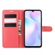 Чехол-Книжка с карманами для карт для Xiaomi Redmi 9A Красный (085716) - изображение 2