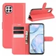Чехол-Книжка с карманами для карт для Xiaomi Redmi 9C / Redmi 10A Красный (086216) - изображение 1