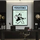 Картина Холстович Persistence 110x150 см. Картина для мотивації в офіс, вітальню, спальню, інтер'єрна - зображення 3