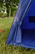 Вугільна Дитяча Намет Вігвам з водовідштовхувальної тканини 110х110х180см синя (1647843463) - зображення 3