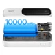 Зовнішній акумулятор повербанк PowerBaseUS Qpow Pro 10000mAh USB/Type-C/Lightning, 20W/5A, PD/QC| з кабелем Lightning White - зображення 9