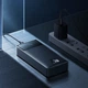 Зовнішній акумулятор повербанк power bank BASEUS Bipow 20000mAh | 2USB/Type-C, 25W/3A, PD/QC| Black - зображення 9