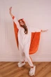 Пижама Кигуруми Белка Летяга Kigurumi Бело-коричневый L 165-175 см. (1089) - изображение 2