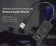 Звуковая карта Orico SC2-BK USB 2.0 внешняя стерео с регулятором громкости - изображение 3
