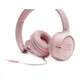 Наушники с микрофоном JBL T500 Pink (JBLT500PIK) - изображение 4