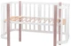 Кровать Babyroom Луна (120x60) белый - капучино - изображение 5