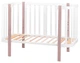 Кровать Babyroom Луна (120x60) белый - капучино - изображение 8