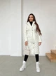 Пальто жіноче стьобане K&ML 24 XS - S ( 42 - 44 ) Білий ( 24 - 03) - зображення 1