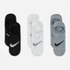 Набор носков Nike U Nk Everyday Plus Ltwt Footie Sx5277-927 34-38 3 пары Черный/Белый/Серый (194958595456) - изображение 1
