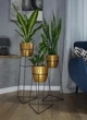 Комплект металлических подставок для цветов и вазонов Adore Décor "Скандинавские", черный - изображение 1