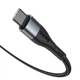 Кабель Baseus Zinc Magnetic Safe Fast Charging Data cabel Type-C to Type-C 100W 1.5m (CATXC-Q01) Black - зображення 4