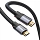 Кабель Baseus Enjoyment Series 4KHD Male To 4KHD Male Adapter cabel 2m (CAKSX-C0G) Dark gray - зображення 2