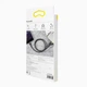 Кабель Baseus cafule cabel USB 1.5A 2M (CALKLF-CV1) Gold+Black - зображення 7