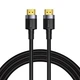 Кабель Baseus Cafule 4KHDMI Male To 4KHDMI Male Adapter cabel 3m (CADKLF-G01) Black - зображення 1