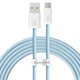 Кабель Baseus Dynamic Series Fast Charging Data cabel USB to Type-C 100W 2m (CALD000703) Blue - изображение 1