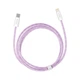 Кабель Baseus Dynamic Series Fast Charging Data cabel Type-C to iP 20W 1m (CALD000005) Purple - зображення 2