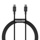 Кабель Baseus Superior Series Fast Charging Data cabel Type-C to Type-C 100W 1m (CATYS-B01) Black - изображение 1