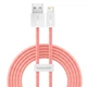 Кабель Baseus Dynamic Series Fast Charging Data cabel USB to iP 2.4A 2m (CALD000507) Orange - зображення 1