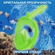 Детская X/S Панорамная Снорклинг Маска (3-10лет) Полнолицевая FB KidsStyle для плавания в море, ныряния под воду с трубкой Плавательные Подводные Очки для снорклинга - мономаска на все лицо с защитным клапаном Green - изображение 5