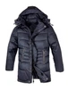 Пуховик Youth style P-KN-1 54 Синий - изображение 1