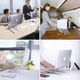 Регулируемая складная подставка для ноутбука LAPTOP STAND (черная) - изображение 9