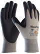 Защитные высокотехнологичные перчатки ATG Gloves MaxiFlex® Elite™ р.9/L Черно-светло-серые (34-277B) - зображення 1