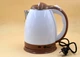 Чайник электрический Domotec MS-5025C 2 л 1500W White/Brown - изображение 1