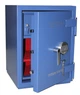 Сейф Griffon CL III.68.K.E Brilliant Blue 654x500x500 мм. синий - изображение 2
