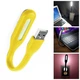 Гибкая лампа LED USB подсветка для Ноутбука VO/LXS-001 Желтая - изображение 7