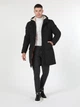Куртка демисезонная с капюшоном мужская Colin's CL1055715-BLK S Черная (CL1055715BLK_S) - изображение 1