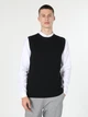 Жилет мужской Colin's CL1060495-BLK XL Черный (8683197339904) - изображение 1