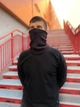 Баф Чисто чорний uwest шарф унісекс - изображение 2