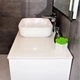 Тумба з умивальником Rexon Ombra RX99CG/100 Glossy White/Concrete Grey (19910C) - зображення 5