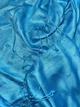 Шарф из вискозы голубой Silk Route a-1492 180х70 см - изображение 2