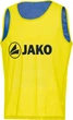 Манішка доросла Jako Reverse 2618-03 Уні 73х55 см Жовто-синя (4059562355390) - зображення 1