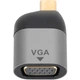 Адаптер, конвертер с Type-C на VGA для передачи видео Addap UC2VGA-01, переходник для ноутбука, проектора, телевизора, FullHD 1080P (0111) - изображение 2