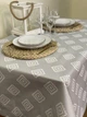Скатерть Ecotton Влагоотталкивающая Duck 170х220 1003-10 Grey (2100023524007) - изображение 1