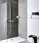 Полка настенная GROHE Selection 41038000 200мм угловая прямоугольная стеклянная хром - изображение 3