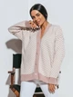 Вязанный кардиган Nataly Larionoff 42-46 пудра/молочный (002400) - изображение 1