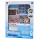 Игровой набор Кукольная кухня "Маленькая хозяюшка"-5, 27*9,5*34,5 см, голубой, пластик (26216B/R) - изображение 1