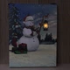 Светящаяся картина - снеговик, 1 LED лампочка, 20*15*1,8 см (940256) - изображение 4