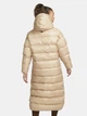Пуховик зимний длинный женский Nike W Nsw Tf City Hd Parka DH4081-200 M Бежевый (196148945676) - изображение 2