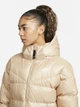 Пуховик зимний длинный женский Nike W Nsw Tf City Hd Parka DH4081-200 M Бежевый (196148945676) - изображение 4