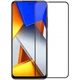 Захисне скло LUX для Poco M4 Pro Full Сover чорний 0,3 мм в упаковці - зображення 1