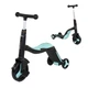 Самокат Беговел Велосипед 3 в 1 Трансформер JT Best Scooter, DIMSA-657, Бирюзовый - изображение 2