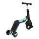 Самокат Беговел Велосипед 3 в 1 Трансформер JT Best Scooter, DIMSA-657, Бирюзовый - изображение 3