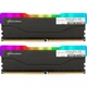 Exceleram 32 GB (2x16GB) DDR4 2666 MHz RGB X2 Series Black (ERX2B432269CD) - изображение 1