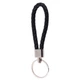 Брелок для ключей с номером телефона leather braided with carabiner. Black - изображение 6